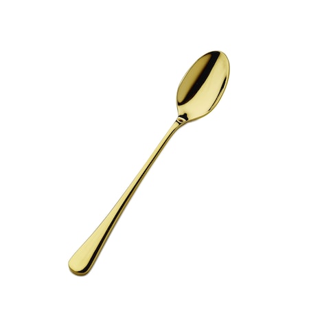 Bon Chef Como, Ice Teaspoon, Mirror Finish, 18/10, 7.88" - Gold , set of 12 S4002G